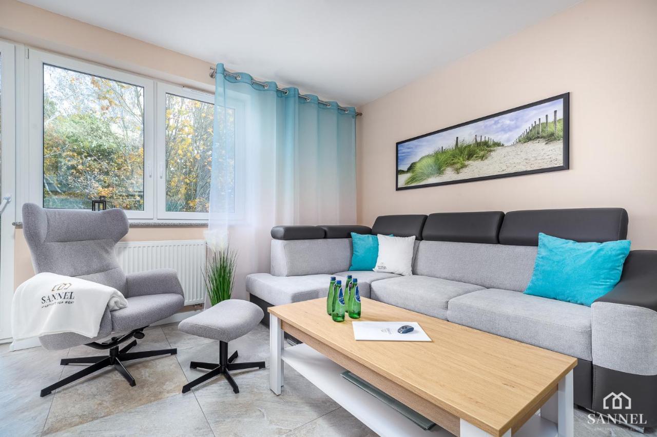 Apartament Lazure Przy Lesie-Sloneczne Tarasy Dziwnowek-Sannel Apartments For Rent Екстер'єр фото